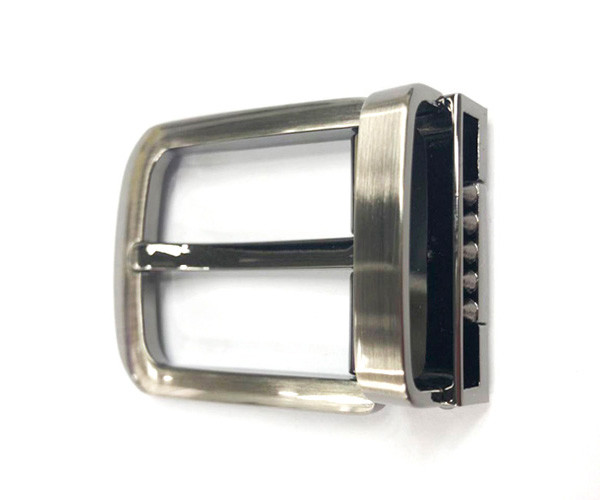 Classic Belt Clip Buckle 1.2" 30mm For 1.1" 28mm Belt Strap / Brushed Gunmetal Replacement Buckles
