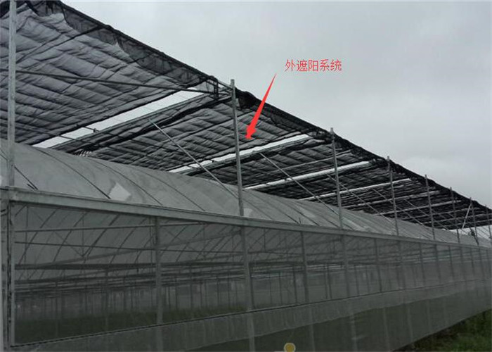 High Strength Greenhouse Shading Systems Shading Net 50% - 90% Shading Rate