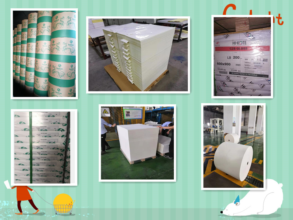 Chemical-Mechanical Pulp C1S Coated Ivory Board for Customized Orders from Ningbo APP