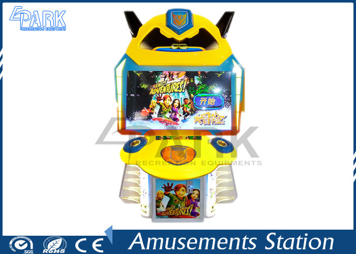 Kids Indoor Amusement Electronic Game Machine Kinect Adventure 250W