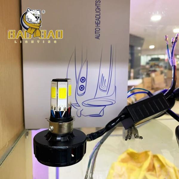 BAOBAO 6 Side White Flashing Metal Motorbike Lamp Waterproof IP67 IP68