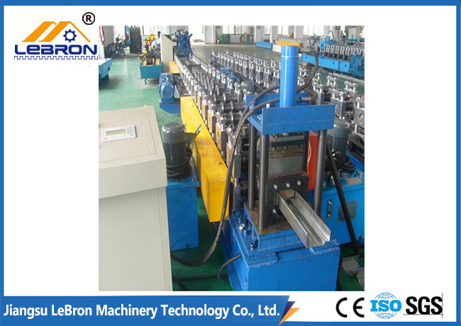 15KW Steel Frame Roll Forming Machine Anti Rust Customized Painted Colour