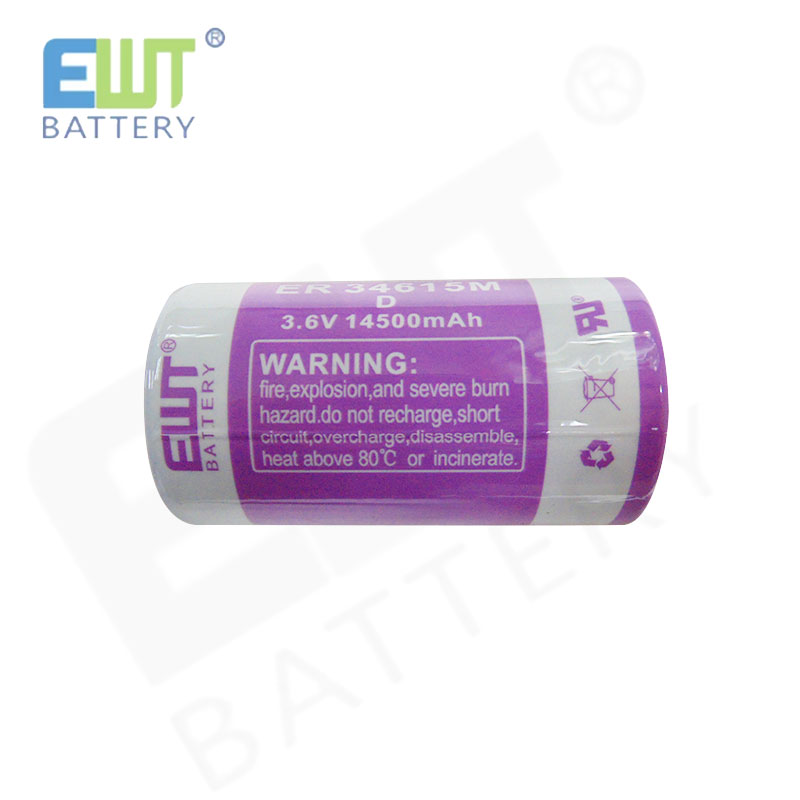 AAA Lithium Thionyl Chloride Battery Cell ER34615 19000mAh LiSOCL2 Battery