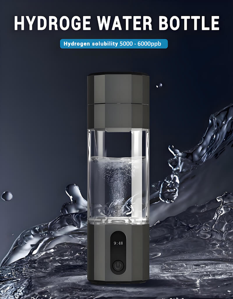 Factory Customized 210ml Hydrogen Water Generator Bottle SPE Water Ionizer 5000 - 6000ppb