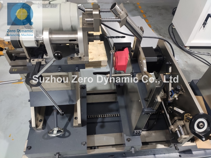 High Speed Rotor Semi Automatic End Face Drilling Balancing Machine