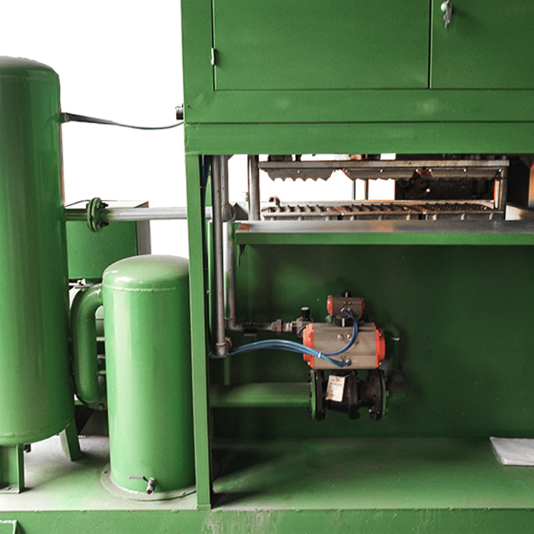 40KW-75KW Waste Paper Pulp Molding Machine/Egg Tray Machine With Aluminum Molds