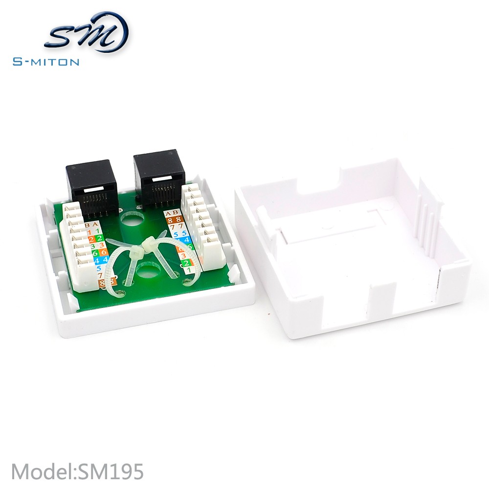 Telephone Splitter Adapter CE ROHS Certified for ADSL Connection using RJ11 6P2C Port