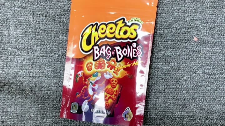 Chips Packaging Smell Proof Mylar Bag Banana Potato Dried Slice Foil Stand Up Zipper Bag