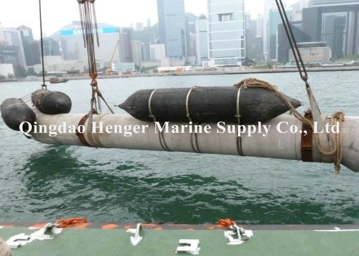 Marine Dia 0.8m-2.5m Ship Launching Airbag And Rubber Balloon Moving