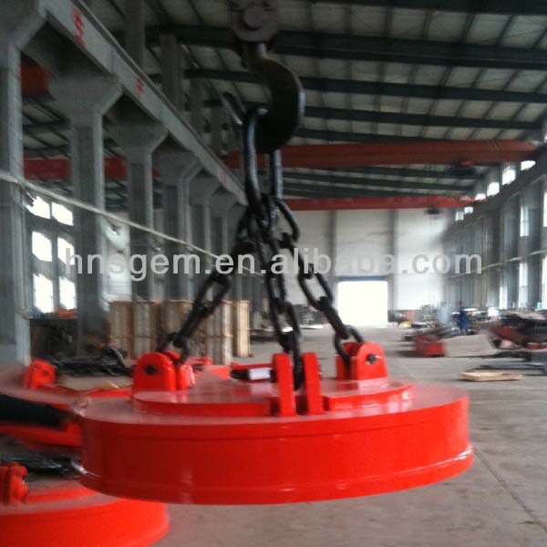 China Electric Scrap Lifting Magnet Factory