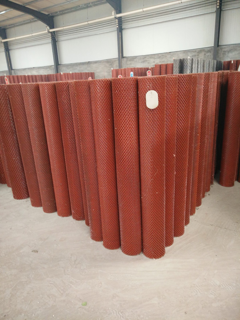 0.3mm Thickness Expanded Wire Mesh Punching And Rolling Flat Medium