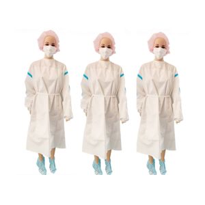 Breathable Moisture Permeable SMS Disposable Isolation Garments