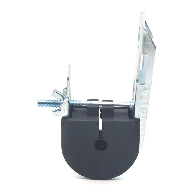 Outlet FTTH Figure 8 Cables J-hook Cable Clamp for 10-15mm ADSS Cables 4KN Break Load