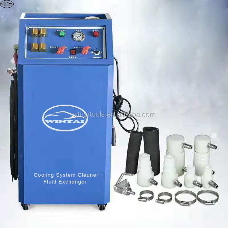High Efficiency WX-800D Cooling System Flushing Machine 150W 2.5m Input Hose