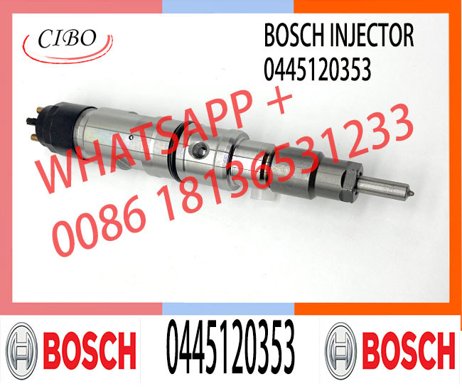 diesel fuel injector 0445120353 common rail injector 0445120353 for Bosch Cr Diesel Injector For Man