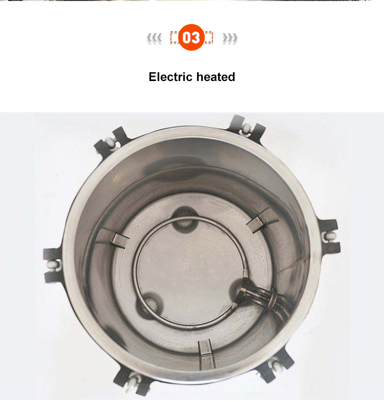 Pressure Steam Sterilizer Autoclave 120L 150L Full Stainless Steel Vertical