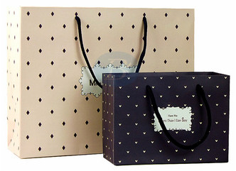 Chinese factory cheap hot sale cosmetic paper bag