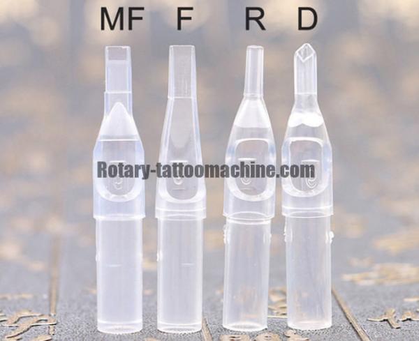 Quality Clear Disposable Tattoo Gun Tips Pre Sterilized  Open Tips Safe Material for sale