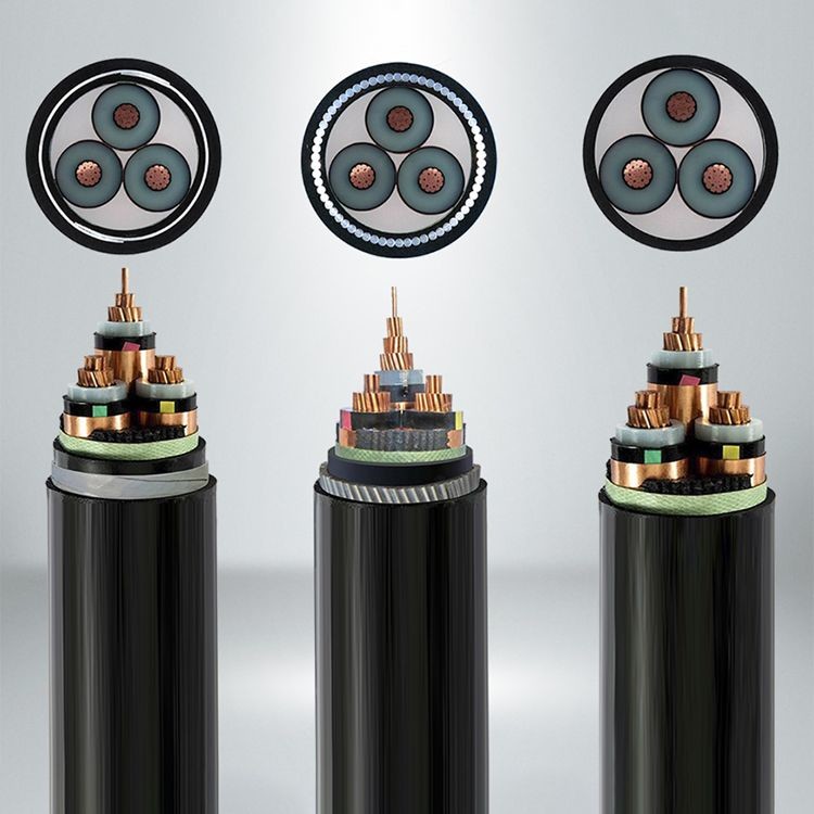 1 Core 25mm2 95mm2 PVC Insulation 600V / 1000V HV Power Cable