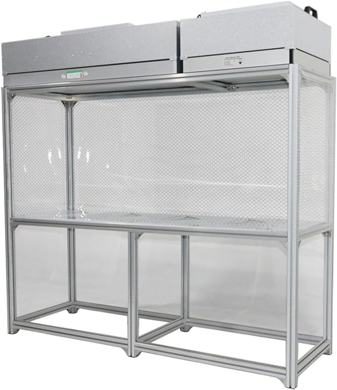 Portable Laminar Flow Clean Bench Fan Filter Unit Desktop Workshop Equipment