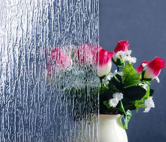 Good Chemical Stability Flat Patterned Glass Used for Interior Decoration and Partition