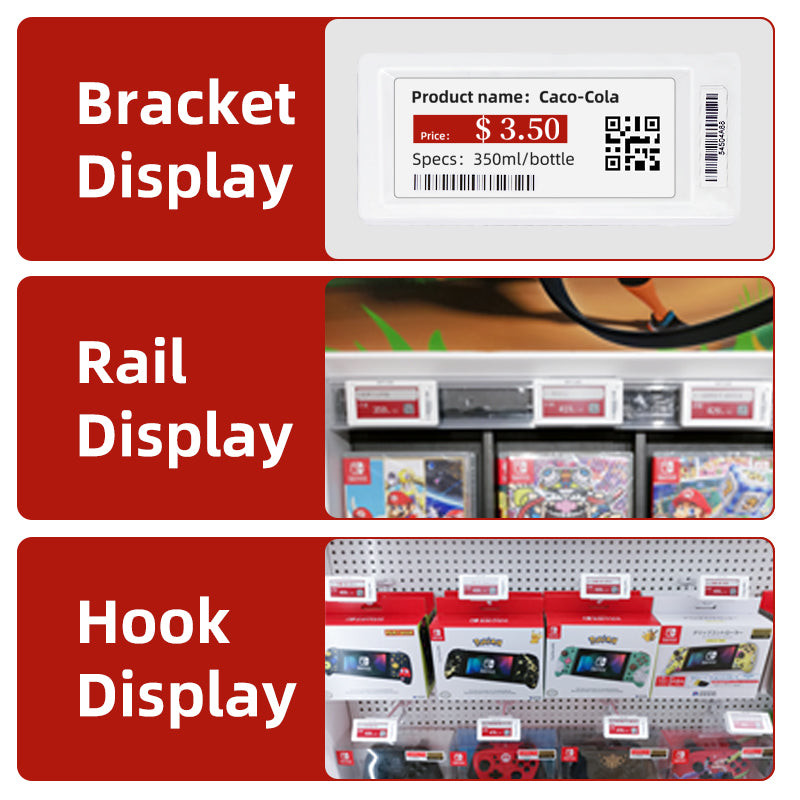 13.3 Inch Extra Large Size Advertising E Paper Panel Fast Refresh 4-Color E-Paper Screen Color Epaper Module