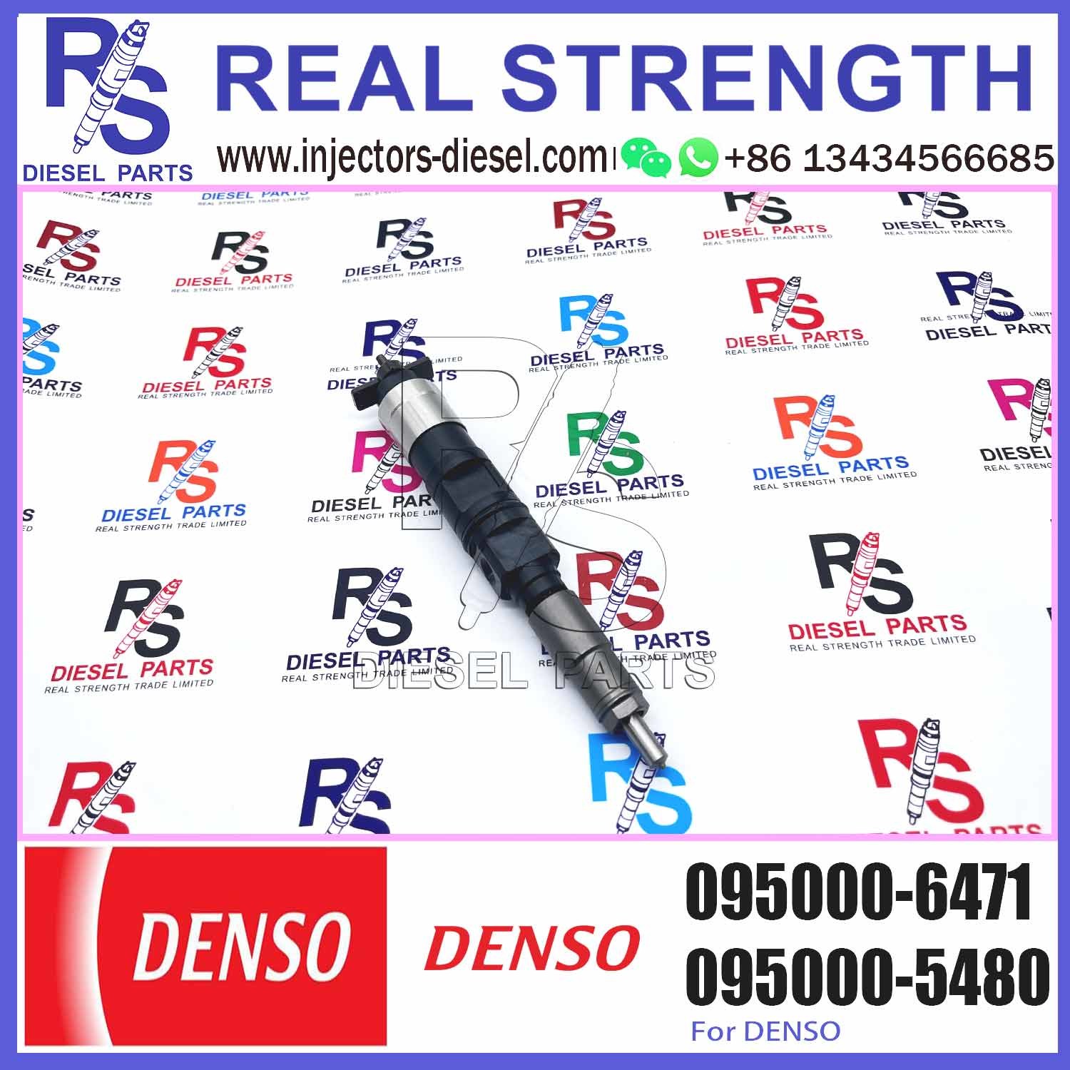 Common Rail Injector 095000-6471 RE529151 Auto Parts Diesel Injector 095000-6471