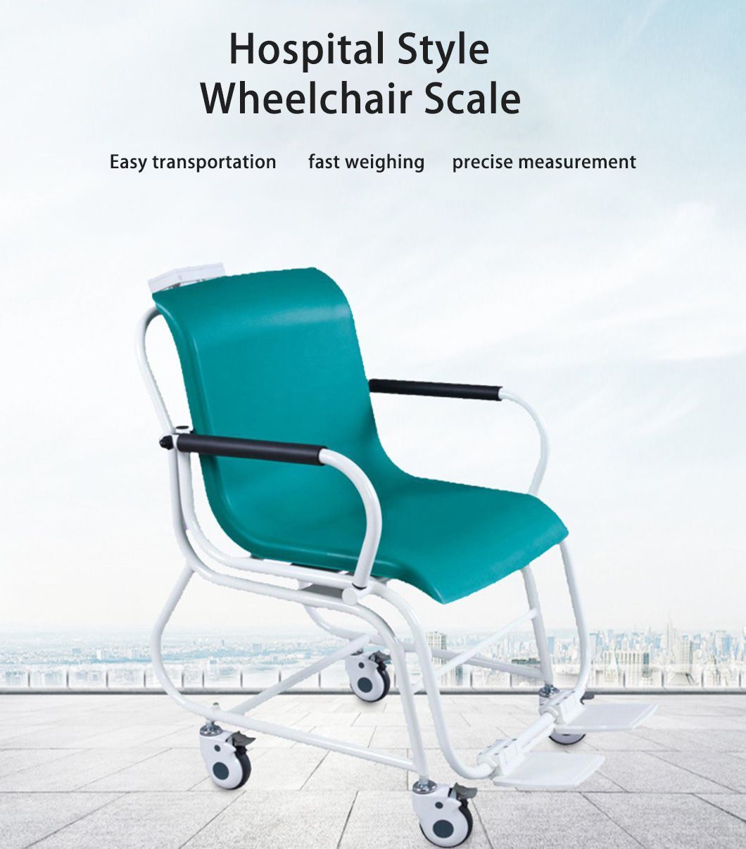 Medical Digital Weighing Scales 300kg Dialysis Scale Wheelchair Scale
