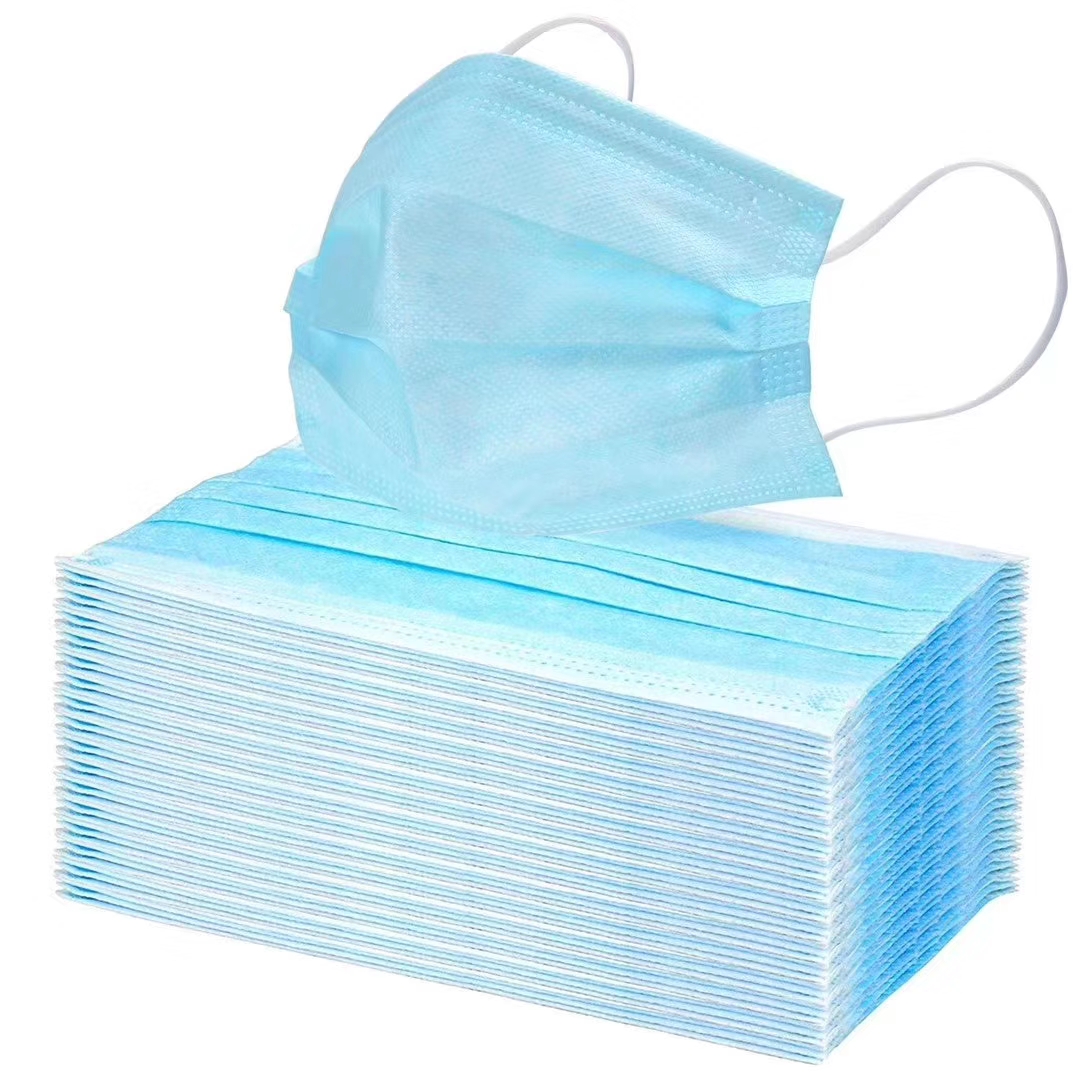 3 Ply Earloop Face Masks Breathable Skin Friendly Earloop Procedure Masks