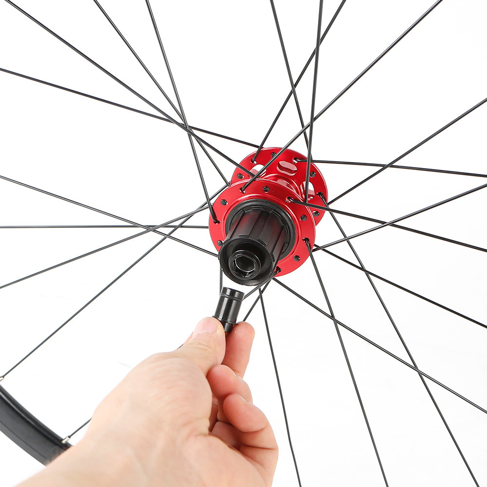 OEM Four Axle Alloy Road Bike Wheels , Aluminum Wheelset 700C Quick Release
