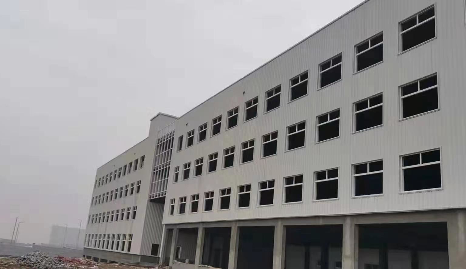Colourful Cladding Prefabricated Steel Structure High Strength Steel Workshop Building
