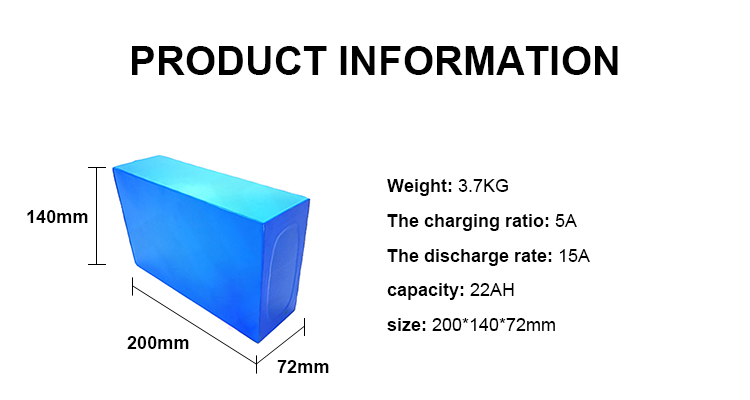 18650 Waterproof 22ah Lithium Ion Battery 26v Chargeable Pack