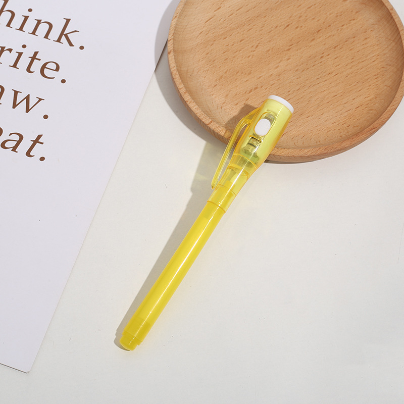 Customized Logo Secret Message Pen with Uv Light and Multi-colored Invisible Ink