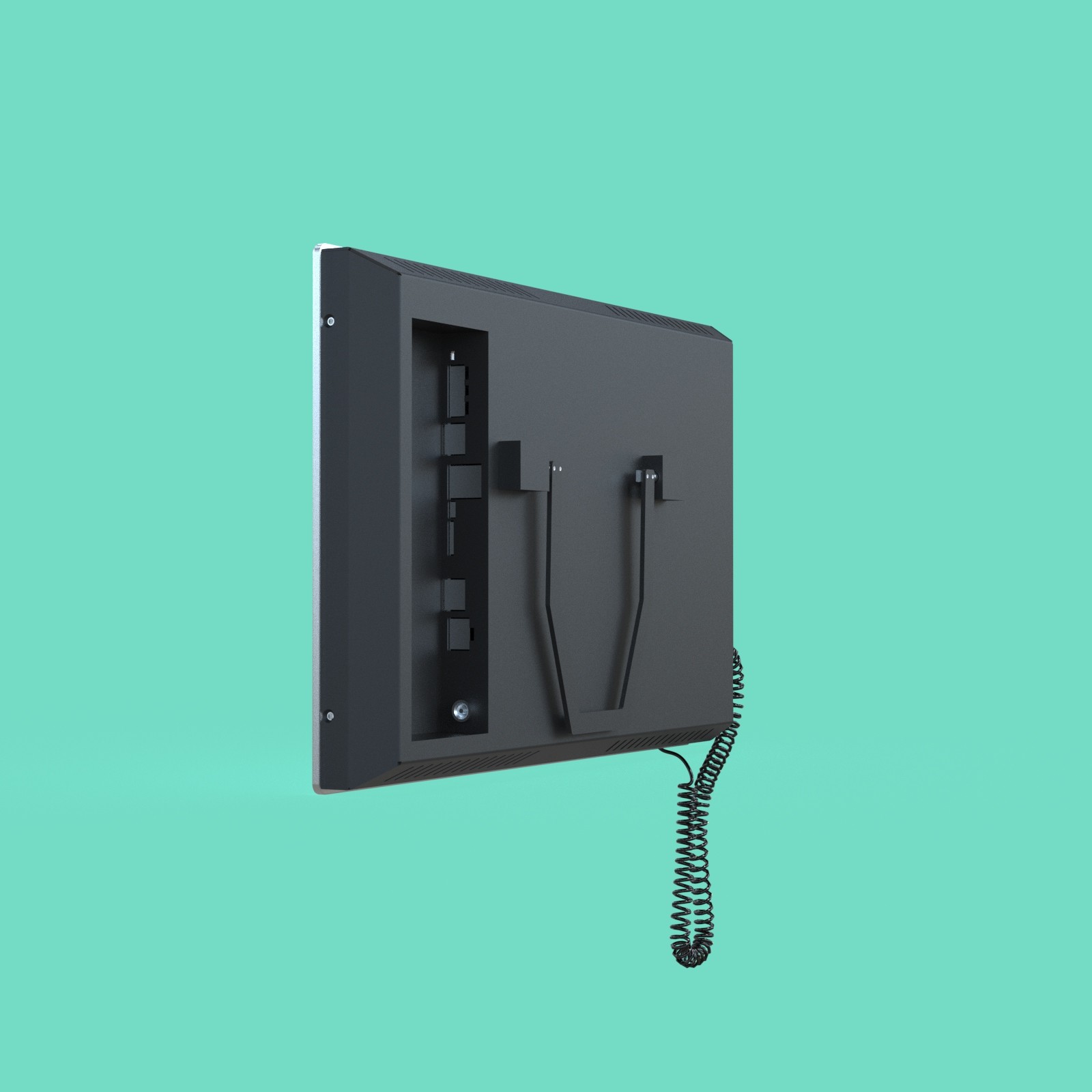 JP1311 Visual Intercom Door Access Control System 13.3-inch with Microphone with a resolution of 1920×1080 two-way intercom