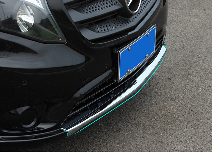 Benz New Vito 2016 2017 Exterior Body Trim Parts , Front Bumper Lower Garnish