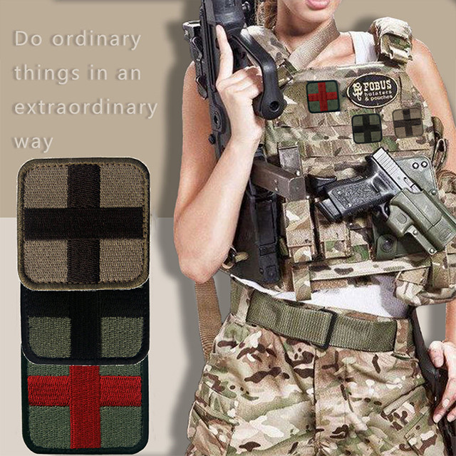 Custom Embroidered 5cm Tactical Patch For Military Uniform Shoulder