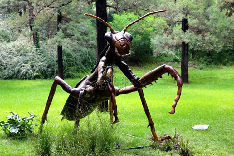 Vivid Simulation Mechanical Animatronic Insects Model For Amusement Park
