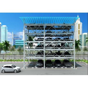 Buy cheap Hot Sale! 2-9 Levels Steel Structure Car Garage Car Parking System Puzzle Parking Lot Solutions product