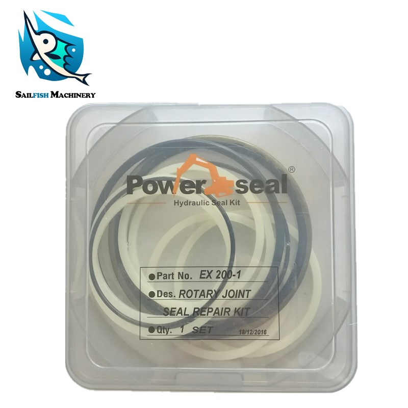 EX200-1 Excavator Seal Kit 10mm Rotary Joint Seal Kit For HITACHI Excavator