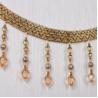 Buy cheap Handmade fashionable chain beads lace tassels fringes for curtain/sofa/pillow from wholesalers