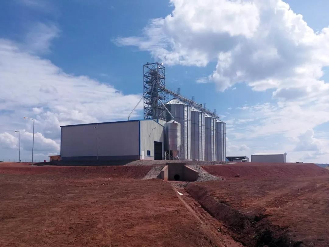 Prefabricated Steel Structure Erection Maize Processing Mill Workshop Plant