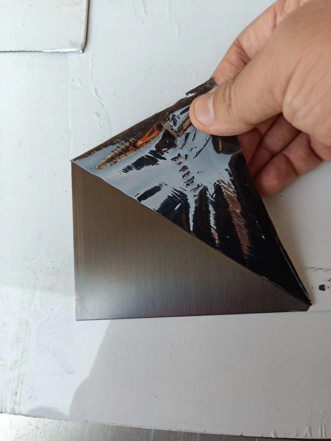 201 304 Stainless Steel Sheet Black Titanum Color Mirror or Black Titanum Sheet Hairline Finish