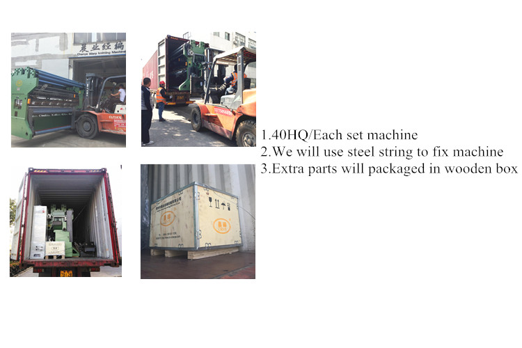 SROA Closed Gearing Raschel Warp Knitting Machine ISO CE Approved