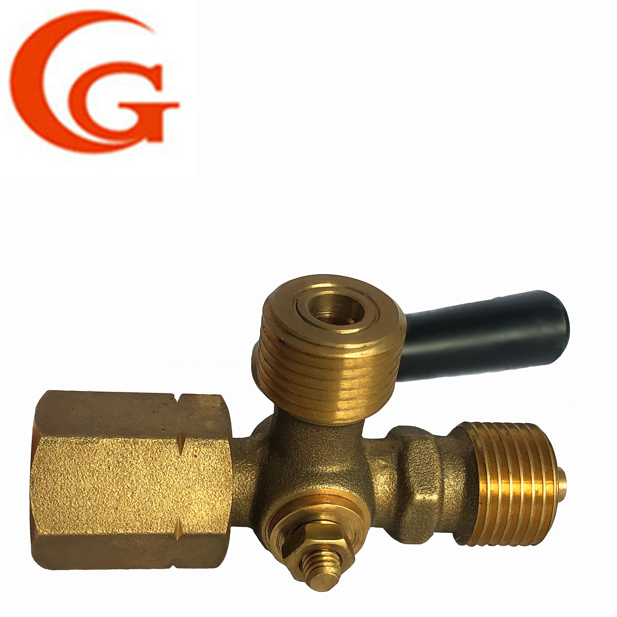 Brass 3 Way Cock Valve With 1/2' Bsp Inside And Outside Threads