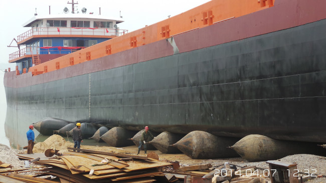 Ship Launching Airbags with Good Air Tightness for Efficient Ship Launching