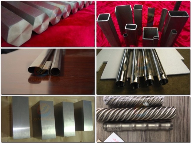 Square / Hexagonal Titanium Round Bar Alloy Rod Polished Surface