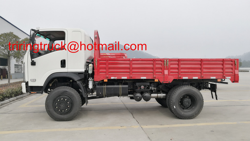 4WD LHD/RHD Tri-Ring T3 Light Cargo Truck, 4WD Cargo Camions,4x4 Camoins