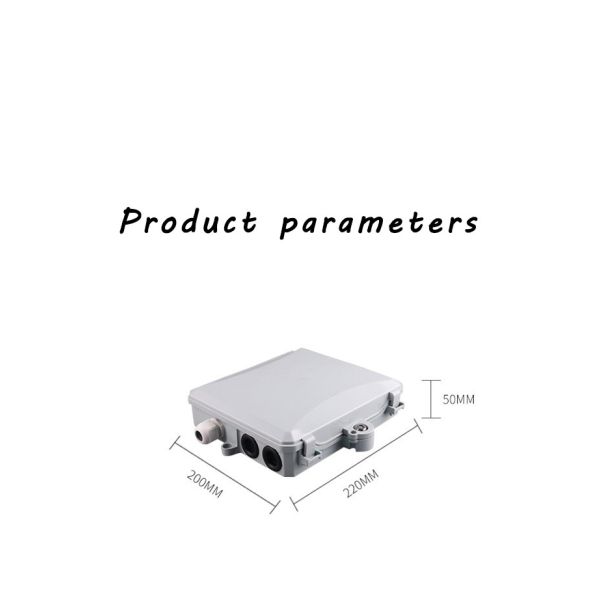 ABS PC FTTH Fiber Optic Box , PON OTB 8 port Optical Fiber Distribution Box