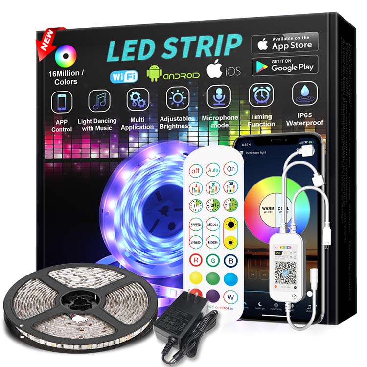 Wifi Dreamcolor LED Strip Lights 5m 150 Leds Waterproof Rgb