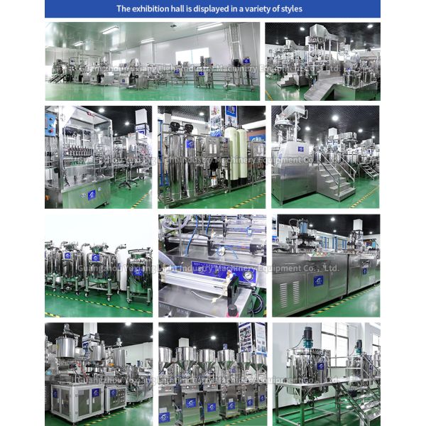 Vacuum Homogenizing Emulsifying Machine With Automatic Material Suction Mature Technology Forging Quality Is Guaranteed